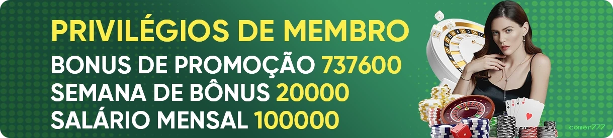 Canal oficial da comer777 no Telegram
